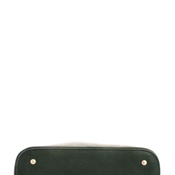 Ostrich Embossed Emblem Dome-Shaped Cross Body| Women Handbags|Small Purses - Picture 4 of 6